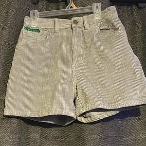Empyre Laurel Carp Grey Corduroy Shorts